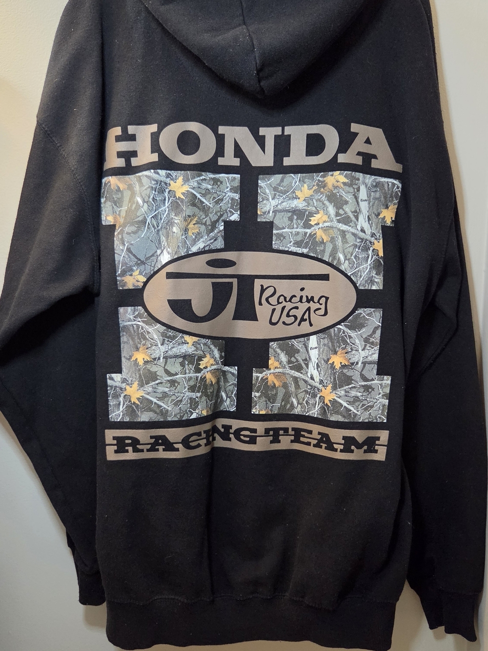 Honda Racing Team Hoodie Mens Pullover JT HRC Motocross Graphic Sweatshirt XL